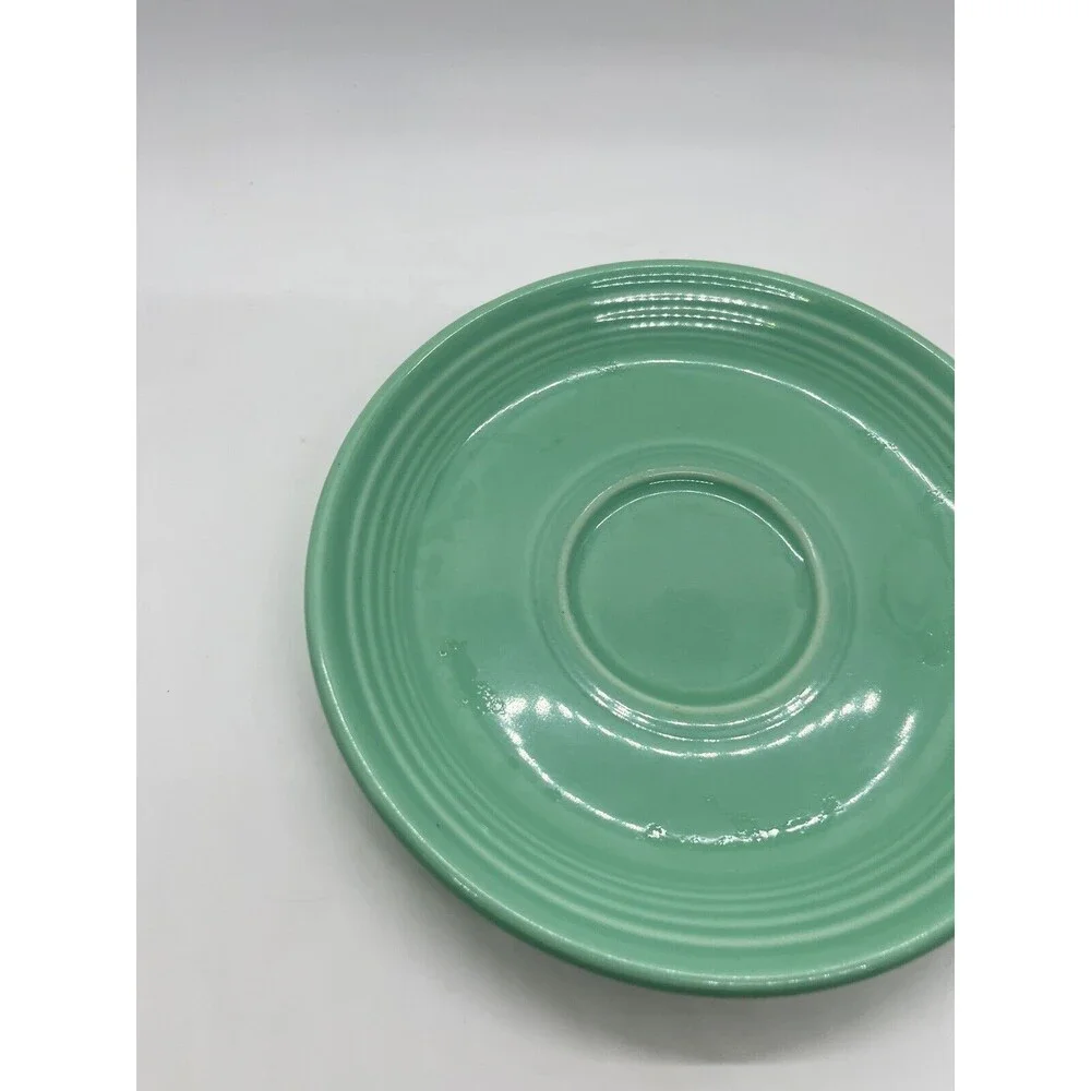 Vintage Fiestaware 6” Saucer Green